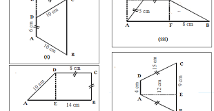 Tentukan luas jajargenjang abcd di bawah, jika diketahui panjang ab = 8 cm, ad = 6, bad 6. Contoh Soal Dan Pembahasan Keliling Dan Luas Trapesium