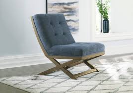 The grey, chiffon, navy blue velvet material provides a subtle yet classy presence to your home. Sidewinder Blue Accent Chair Evansville Overstock Warehouse