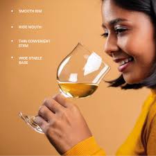 Buy Treo by Milton Odyssey White Wine Glass Set of 6, 240 ml Online at Low  Prices in India