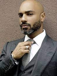 Pin By Wayne Kelly On Alkebulan King S Attire Western Influence Bald Men Beard Styles For Men Bald With Beard