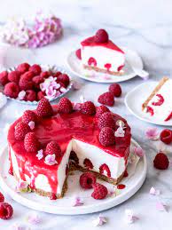Hallo am sonntag ist es wieder so weit. Himbeer Joghurt Torte Ohne Backen Emma S Lieblingsstucke