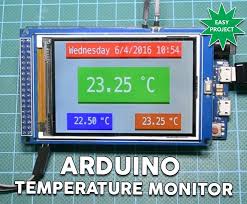 Open Smart 3 2 Inch Tft Lcd Shield For Arduino Arduino Temperature Monitor And Real Time Clock With 3 2 In 2020 Arduino Arduino Display Real Time Clock