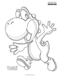 Coloring pages yoshi pictures whitesbelfast mario riding kamelia math games images base amazing printable nintendo. Yoshi Coloring Page Super Fun Coloring