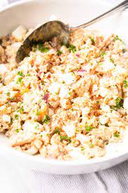 Recipe for canned salmon and cold cuts salad. How To Make Salmon Salad Using Canned Salmon Fast Food Bistro