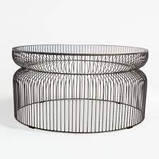 Free delivery and returns on ebay plus items for plus members. Spoke Glass Graphite Metal Coffee Table Crate And Barrel Uae