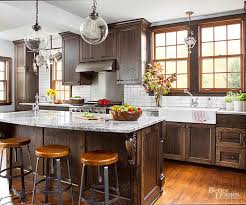 stain wood cabinets better homes