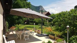 Housse Pour Parasol Deporte 3x4m St Jean De Luz Et Pyla Noire Avec Fermeture Eclair Et Tige Parasol Terrasse Parasol Deporte Parasol