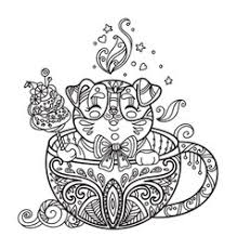 Kawaii is the culture of cuteness in japan. Kawaii Coloring Page Vector Images Over 1 800