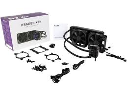 Maybe you would like to learn more about one of these? Nzxt Kraken X52 240mm All In One Rgb Cpu Liquid Cooler Cam Powered Infinity Mirror Design Performance Engineered Pump Reinforced Extended Tubing Aer P120mm Radiator Fan 2 Included Newegg Com