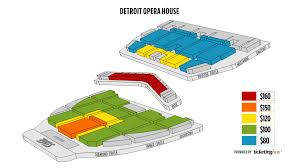 Extraordinary Detroit Opera House Detroit Mi Seating Chart