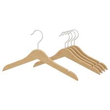 The resilient lotus tree produces wood that is incredibly durable, perfect for hangers that can withstand the weigh. Hanga Children S Coat Hanger Natural Ikea