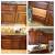 Dark Stained Oak Cabinets