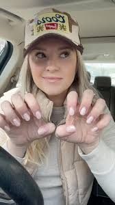 The cutest neutral spring nails by @briiikind 🥰 #springnails #nailinspo  #buildergel