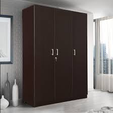A open a safe hidden in the wardrobe at the hotel. Buy Prime Engineered Wood 3 Door Wardrobe In Wenge Colour Online At Best Price Hometown