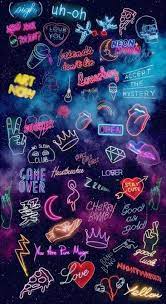 Best Kpop Wallpaper Backgrounds Iphone Ideas Neon Wallpaper Glitch Wallpaper Emoji Wallpaper