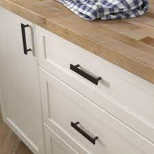 Simple Chamfered Kitchen Cabinet Or Furniture Drawer 3 3 4 Center Bar Pull Multipack In 2021 Black Cabinet Hardware Kitchen Cabinet Pulls Kitchen Cabinets