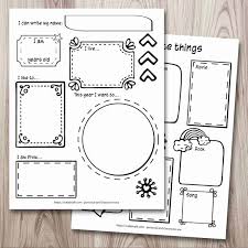 By incorporating a popular theme in first grade, the five senses, you'll help them to expand their story with. 3 Free All About Me Printables Icebreaker Activity For Back To School The Artisan Life