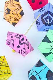 Simple Paper Toys Paper Tops Babble Dabble Do Paper Crafts For Kids Paper Toys Diy Kids Toys