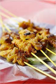 Malaysian Chicken Satay Chicken Satay Recipe New Chicken Recipes Satay Recipe