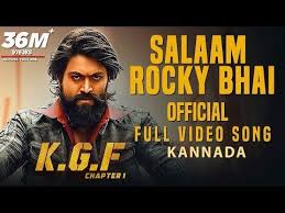 Salaam Rocky Bhai Full Video Song Kgf Kannada Yash Prashanth Neel Hombale Kgf Video Songs Youtube Songs Download Movies Movie Songs