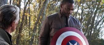 Captain america's shield in media. Anthony Mackie Says Being A Black Captain America Is Monumental