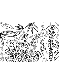 Dessin animé sur la nature de la féminité cartoon about the nature of femininity. 142 Dessins De Coloriage Nature A Imprimer