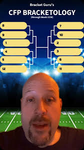 Here’s my College Football Playoff bracketology for games through  Conference Championship Week. , #ncaaf #cfb #collegefootballplayoff #cfp  #cfbplayoff #ncaafootball #bracketology #ncaa ...