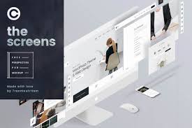Perspective Screen Psd Mockup Dealjumbo Com Discounted Design Bundles With Extended License Mockup Psd Mockup Psd
