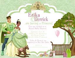 Princess And The Frog Baby Shower Invitations Sold In Sets Of 10 Cheryl S Invitations Frog Baby Showers Princess Baby Shower Invitation Baby Shower Invitations