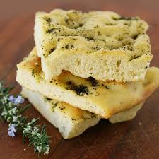 Traditional Homemade Italian Focaccia With Fresh Thyme Fluffy Extra Virgin Olive Oil Bread There Is Nothing B Homemade Bread Olive Oil Bread Homemade Italian