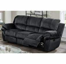 Check spelling or type a new query. Nuru Black Suede Manual Recliner Sofa Oversized By Poundex