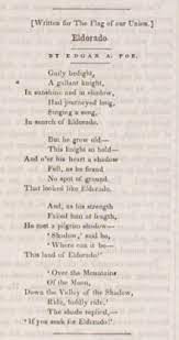 Eldorado Poem Wikipedia