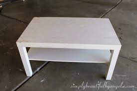 It is so easy you can have it done in an afternoon. Ikea Table Makeover Take Two Simply Beautiful By Angela