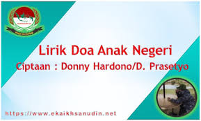 2020 adalah lomba tari ciptaan baru yang gagasannya atau Lirik Lagu Doa Anak Negeri