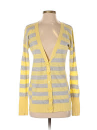 Details About Express Women Yellow Cardigan Sm Petite