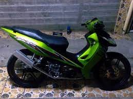 Koleksi modifikasi motor zx 130 terbaru dunia motor via ytnaila.blogspot.com. Kawasaki Zx130 Si Bebek Gambot Dari Genk Ijo The Coolrider S Garage