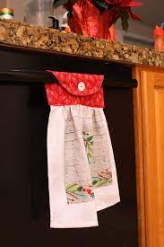 Sewing patterns for hanging kitchen towels. Hanging Dish Towel Pattern Sew Simple Home