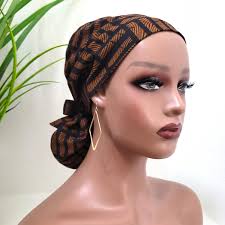 Satin Lined Scrub Hat, Protect Hair W/satin Lined Ponytail Scrub Cap,  Buttons/size Options, Nurse/surgical/doctor Cap, Ankara Fabric