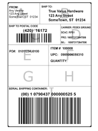 Easylabel includes every method of making label design and printing easy, fast and accurate. 34 Ucc 128 Label Template Labels For Your Ideas