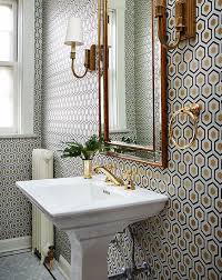 Bold and subdued prints in s. Bathroom Wallpaper Ideas 17 Attractive Decors You Will Admire