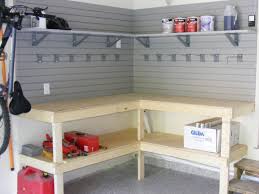Included in the picture is our overhead cabinets, below them are our toolbox, parts bin, trash bin and base cabinets for all your storage needs. Diy Garage Shelves For Your Inspiration Just Craft Diy Projects