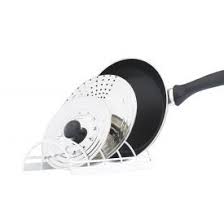 Range Couvercles De Casseroles M Rangement Vertical Rangement Vaisselle Assiette Noire