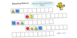 Repeating Pattern Worksheets Shapes And Colours Pattern Worksheet Math Patterns Repeating Patterns