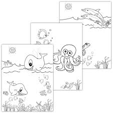 Coloriages Le Monde Marin Coloriage Mer Animaux Sous Marins Animaux Marins