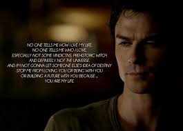 Love is wonderful | multifandom | multicrossover. Classic Damon Salvatore Damon Salvatore Quotes Tvd Quotes Vampire Diaries Quotes