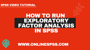 Note that we continue to set maximum iterations for convergence at 100 and we will see why later. How To Run Exploratory Factor Analysis In Spss Onlinespss Com