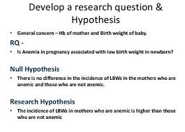 The null hypothesis is good for experimentation because it's simple to disprove. Where Does The Hypothesis Go In A Research Paper A Lab Report Format