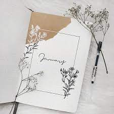 11 Best January Bullet Journal Cover Page Ideas For 2021 Bullet Planner Ideas Bullet Journal Minimalist Bullet Journal Bullet Journal Ideen