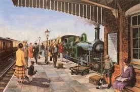 Carter Collectables On Twitter Railroad Art Train Art Old Train Station