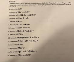 Maybe you would like to learn more about one of these? Need Help Balancing Chemical Equations Then Chegg Com